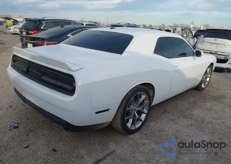 2022 Dodge Challenger Gt z USA, uszkodzony, nr VIN 2C3CDZJGXNH127993